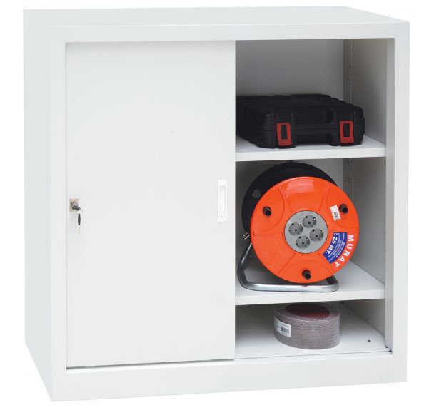 Armoires basses à portes coulissantes CH Largeur 100 cm Manutan