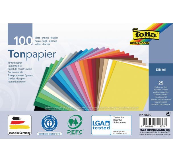 DHP - Spirale Plastique 5:1, 16 Mm, A4, MiniPACK Assortiment Boîte 25