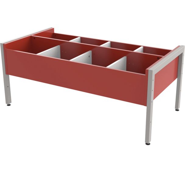 Bac à albums/BD structure métal Ellipse enfant | Manutan Collectivités