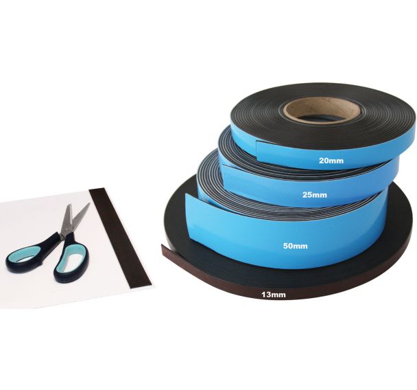 Rouleau Aimanté Auto-adhésif - 10 M X 45 Mm X 1 Mm