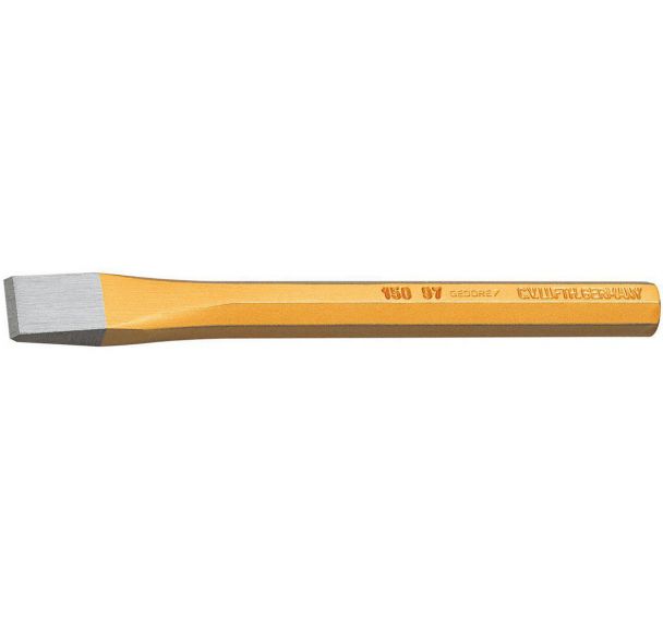 Burin Alyco 16 Mm à Manche Composite - Acier Chrome Vanadium, Tranchant Traité Thermiquement - Pour Bois, Métal, Plastique