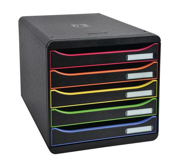 Caisson individuel 5 tiroirs BIGBOX PLUS Manutan Collectivités