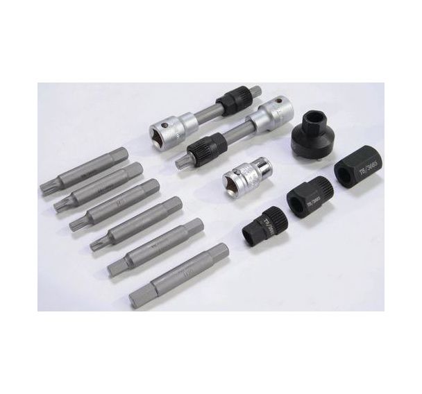 Coffret Démontage Poulies Alternateur Débrayables CLAS 30 Pièces - Compatible Renault, Peugeot, VAG, Ford, Etc. - 2