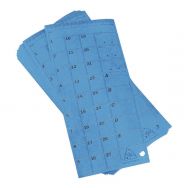100 cartons de controle pour course d'orientation
