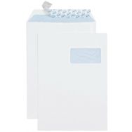 250 pochettes blanche C4 F50 90g GPV 229x324 mm