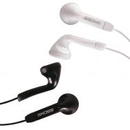 2 paires de mini-écouteurs noir + blanc ''KE7'' - Koss