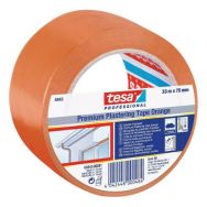 Adhésif multi-usages orange spécial bâtiment 33m x 75mm