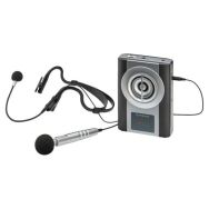 Amplificateur vocal mobile 20 W - WAP-8 - Monacor
