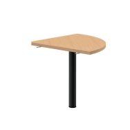 Angle de liaison 90° Adjust-T - Piètements ajustables - Chêne/Anthracite