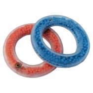 Anneaux transparent avec perles