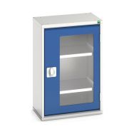 Armoire Verso Portes Transparentes Avec 2 Tablettes 525x350x800 - Bott