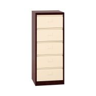 Armoire à dossiers avec rabat - 5 compartiments - Manutan
