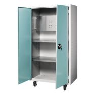 Armoire audiovisuelle monobloc pour écran plat