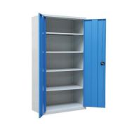 Armoire d'atelier métallique - 195x95x50 cm