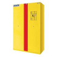 Armoire de sécurité anti-feu 90 min poignées ergonomiques - Jaune - Exacta