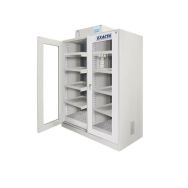Armoire de sécurité ventilée 2 portes étagères coulissantes