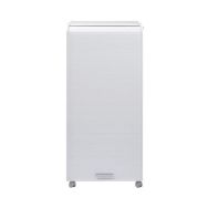 Armoire informatique mobile Orga coloris blanc