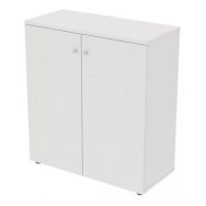 Armoire mi haute portes battantes largeur 100 cm