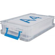 Bac de rangement et couvercle - 5,5 et 51L - Manutan