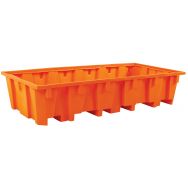 Bac de rétention pour 2 IBC - 1330 L - Manutan