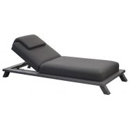 Bain de soleil Lit Loft alu/Sunbrella graphite