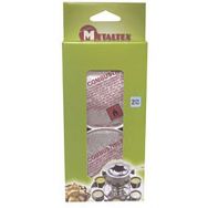 Barquettes d'alcool gélifié - Metaltex (Lot de 4)