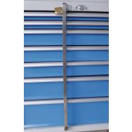 Barre anti-effraction inox cadenassable