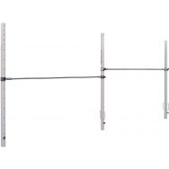 Barre fixe gym double Nouansport