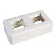 Boitier en saillie pour 2 plastrons 45x45