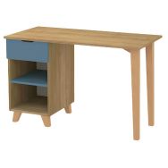Bureau Silphy 1 caisson 1 tiroir 1 étagère