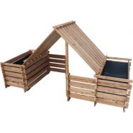 Cabane végétalisée