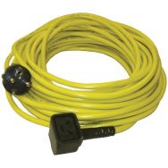 Câble 3 fils jaune Nuplug longueur 10 m - Numatic