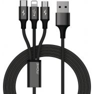 Câble Multi USB Câble Lightning Micro-USB, USB Type-C