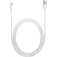 Câble data compatible 2m pour iPhone 5 à 7+ blanc Moxie