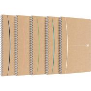 Cahier Oxford Touareg 210x297 180p 90g recyclé assorti - Oxford
