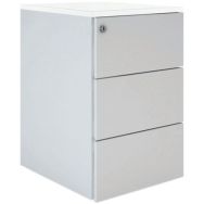 Caisson métal de bureau à 3 tiroirs P60 cm - Eol