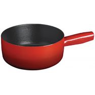 Caquelon avec manche en fonte émaillé 20cm