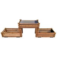 Carré potager Bio carré avec modules