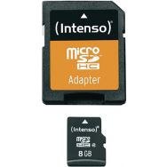 Carte MicroSDHC 8 Go Class 4 - Intenso