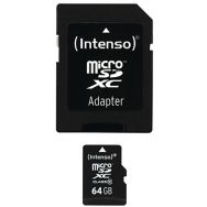 Carte MicroSDXC 64Go Class 10 - Intenso