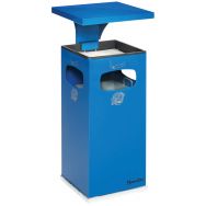 Cendrier et poubelle usage intérieur et extérieur 38 L - Manutan