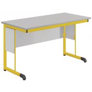 Chaire de professeur Nova DL 135 x 64 cm mélaminé gris dauphin