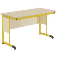 Chaire de professeur Nova DL 135 x 64 cm stratifié coquille d oeuf