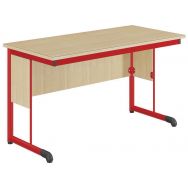 Chaire de professeur Nova DL 135 x 64 cm stratifié hêtre