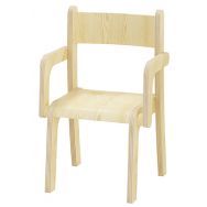 Chaise Emmi avec accoudoirs