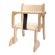 Chaise Emmi avec accoudoirs ceinture et plateau