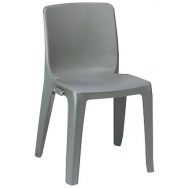 Chaise empilable et assemblable Denver M2, anthracite