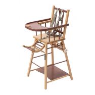 Chaise haute traditionnelle Marcel transformable hybride