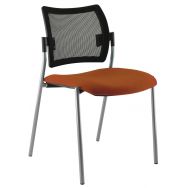 Chaise visiteur Tendance dossier résille