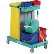 Chariot Magic Line 120 Basic à presse - Support sac à couvercle 120L